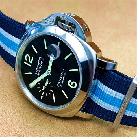 panerai nato bracelets|panerai pam click release.